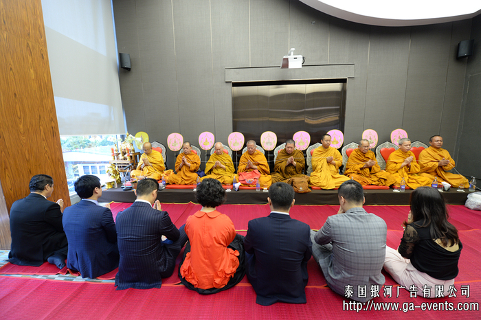 泰国高僧祈福仪式