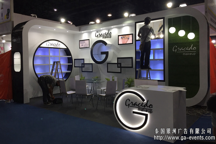 泰国展位设计-泰国展览设计-泰国展览展示设计搭建：泰国银河广告有限公司