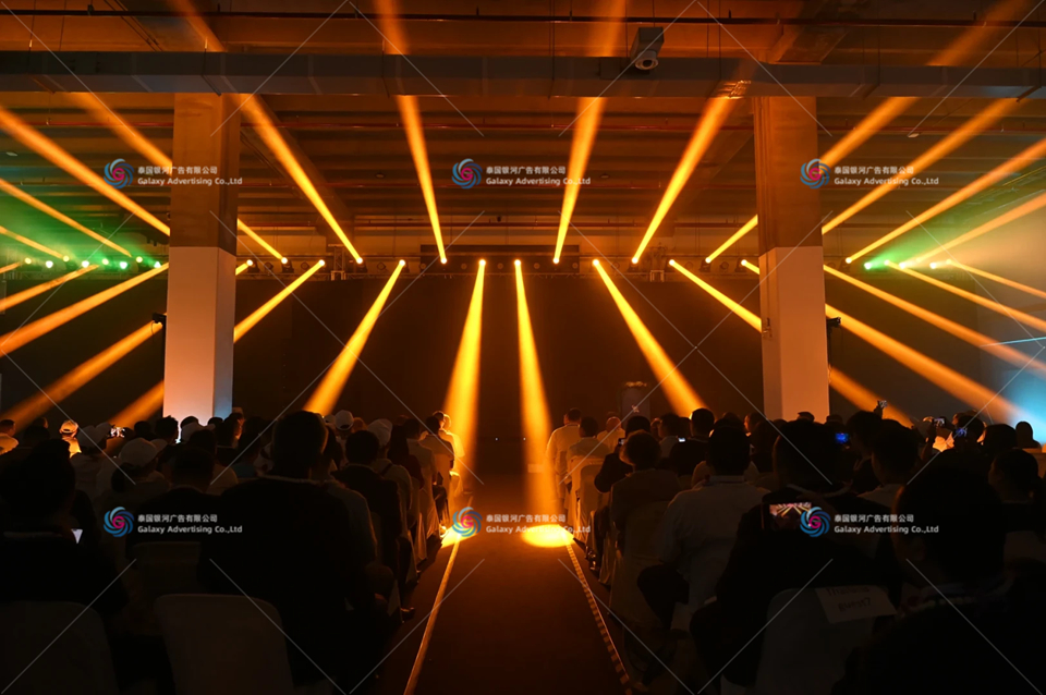 泰国|活动现场灯光秀 - 泰国银河广告有限公司【Galaxy advertising Thailand】专业活动策划公司,专注泰国活动策划 ...
