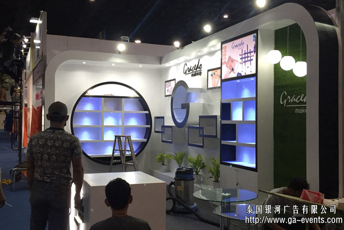 泰国展位设计-泰国展览设计-泰国展览展示设计搭建：泰国银河广告有限公司
